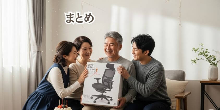 無趣味な父への還暦祝いのまとめ