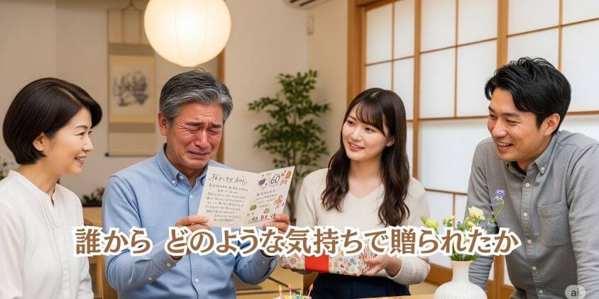 「感謝と尊敬の気持ち」を伝える工夫を忘れずに