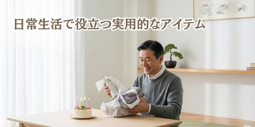 「物欲ない父へ」贈る実用的で使いやすいアイテム