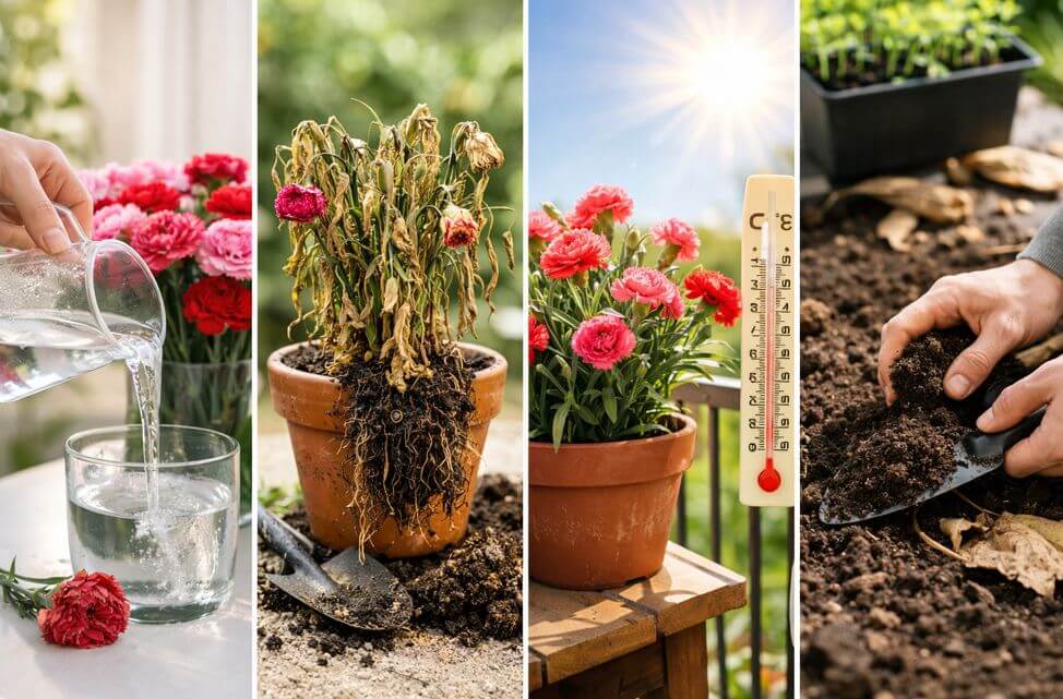 母の日のカーネーションが枯れる前に知っておくべきこと