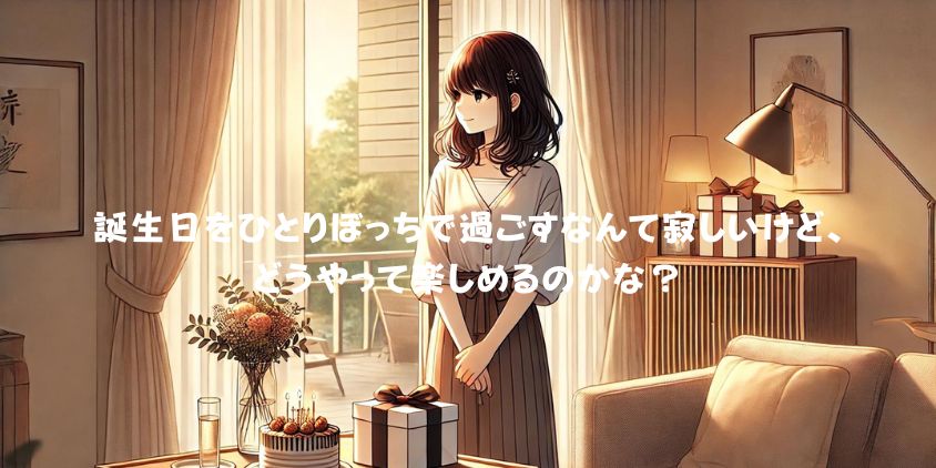 『誕生日をひとりぼっちで過ごす女性へ』素敵な過ごし方と楽しみ方！