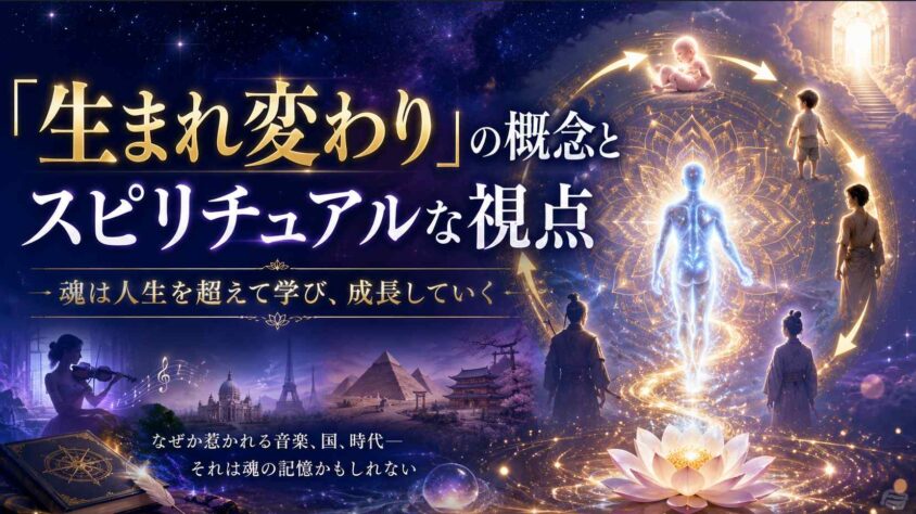 「生まれ変わり」の概念とスピリチュアルな視点