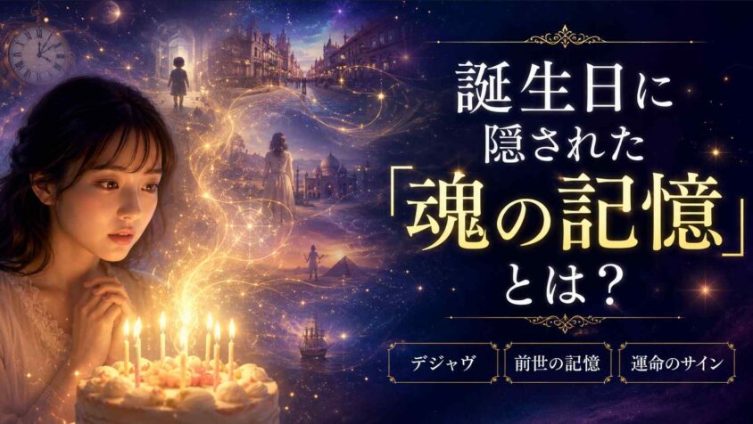 誕生日に隠された「魂の記憶」とは?