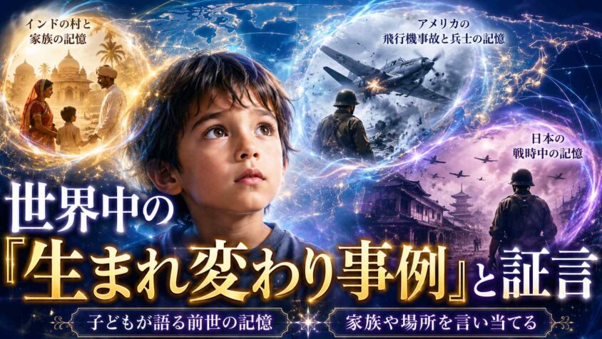 世界中の「生まれ変わり事例」と証言