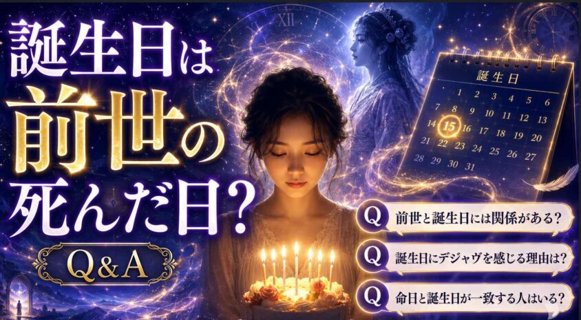 誕生日は前世の死んだ日?の Q&A