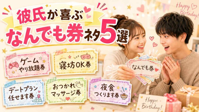 「友達にウケる」ユニークななんでも券