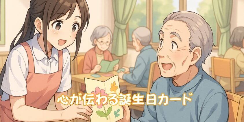 ディサービス誕生日カード