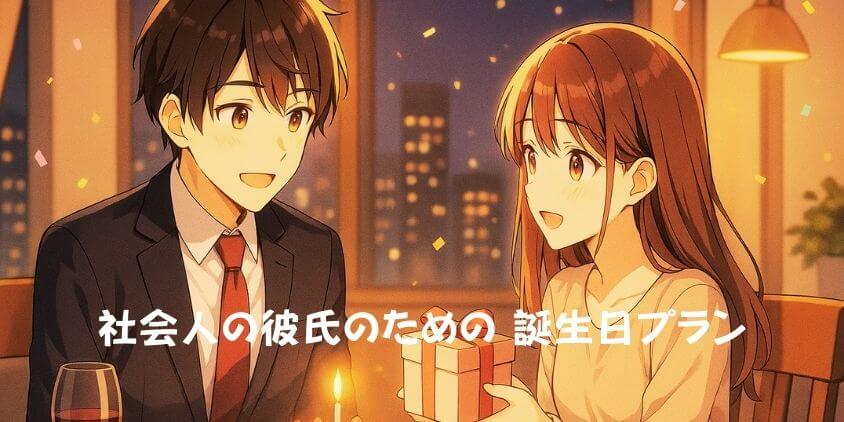 社会人の彼氏への誕生日プラン