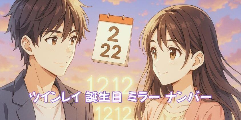ツインレイ 誕生日 ミラーナンバー