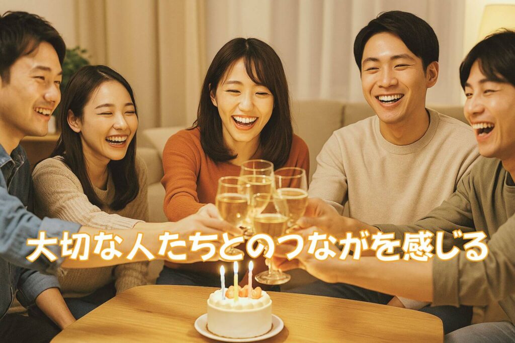 誕生日にしておく10のこと:人と繋がる時間を大切にする