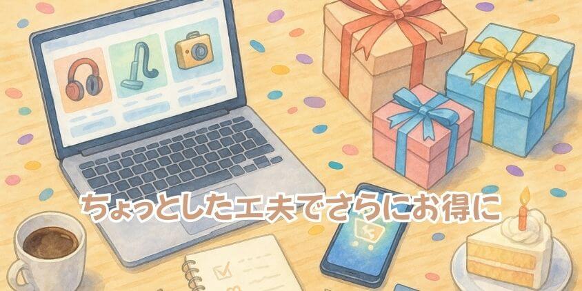 ジャパネット「誕生日特典」の賢い使い方