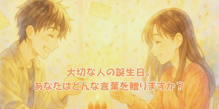 感動する誕生日メッセージ