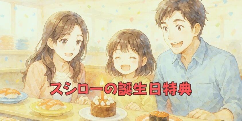 スシロー誕生日特典