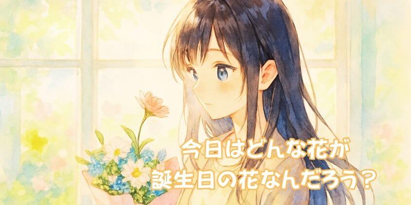 今日の誕生日の花は何ですか