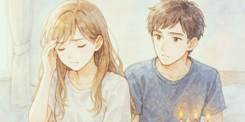 誕生日の体調不良と彼氏の関係