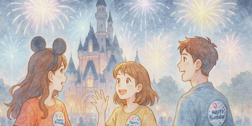 香港ディズニーの誕生日特典のまとめ