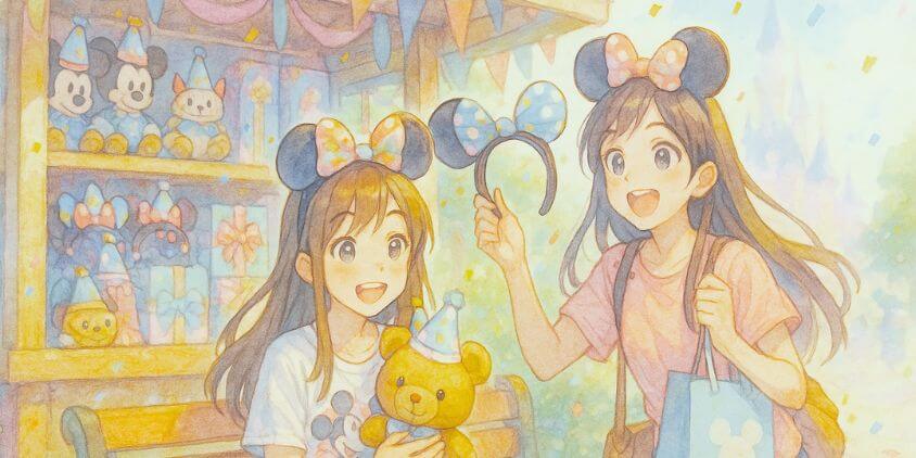 香港ディズニーランドの誕生日限定グッズ