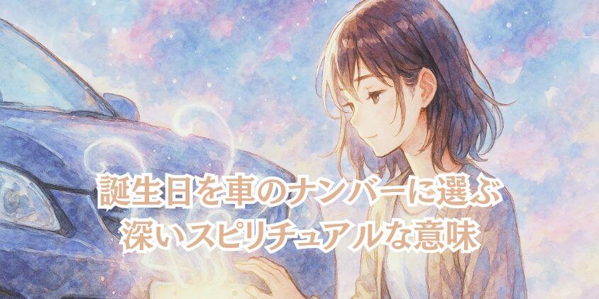 誕生日の車ナンバーのスピリチュアル