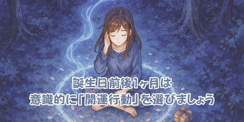 誕生日「前後1ヶ月」のスピリチュアル開運術