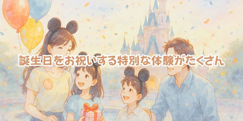 香港ディズニーランド「誕生日特典」でできること