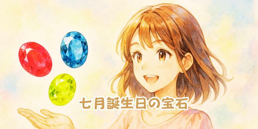 7月誕生日の宝石