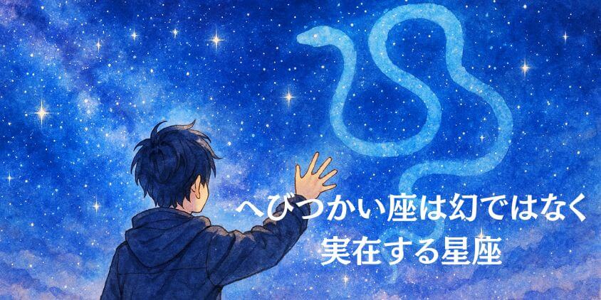 「へびつかい座」の誕生日を知りたい方へ
