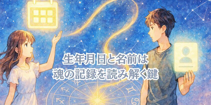 ツインレイ診断に生年月日・名前が必要な理由