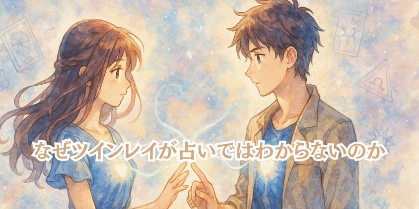 ツインレイが占いではわからない