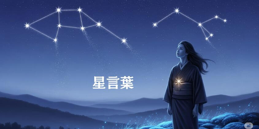 天文学的に見た北斗七星と誕生星の概念