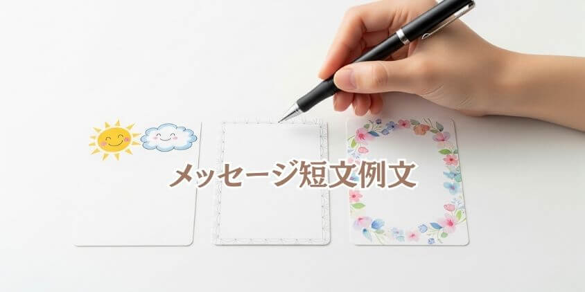 【相手別】すぐに使える出産内祝いメッセージ短文例文