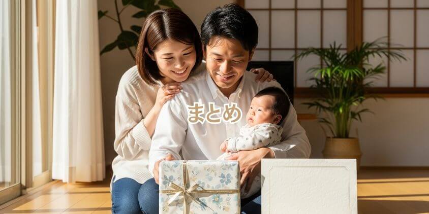 まとめ：心のこもった出産内祝いメッセージ短文を