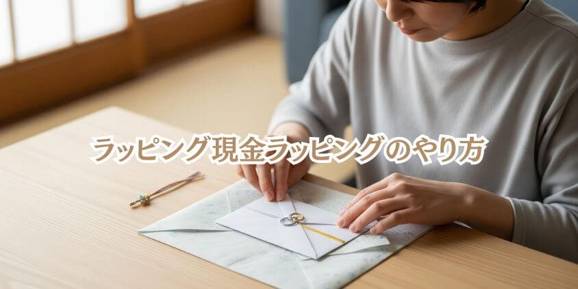 誕生日プレゼントの現金ラッピング|基本マナーと方法