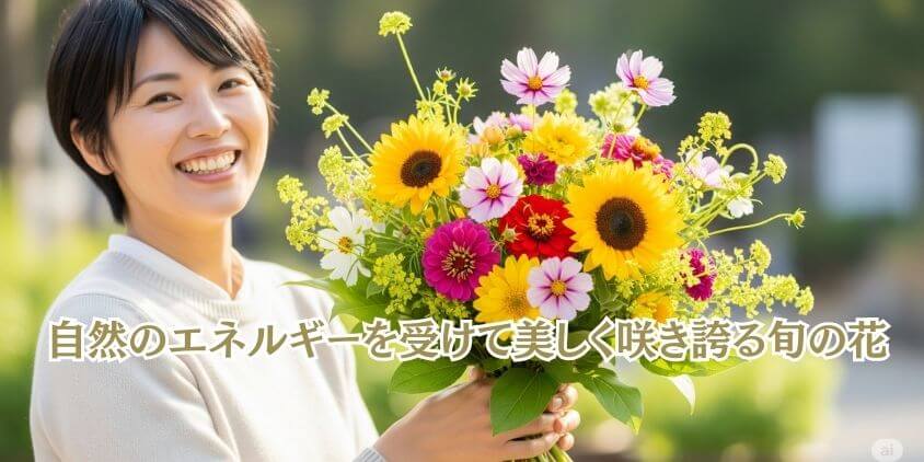 「手頃な価格帯」は季節の花のデザインが多い