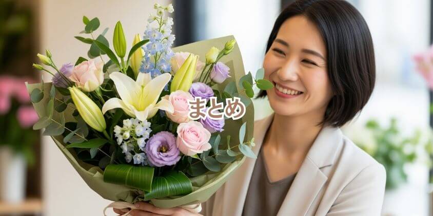 誕生日に花束の相場のまとめ