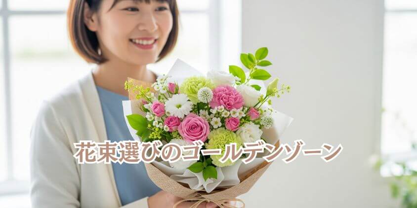 誕生日用の花束は3000円から8000円程度
