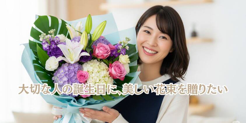 誕生日の花束の相場
