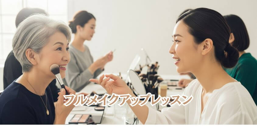 新しい趣味のきっかけに「美容講座・ワークショップ」