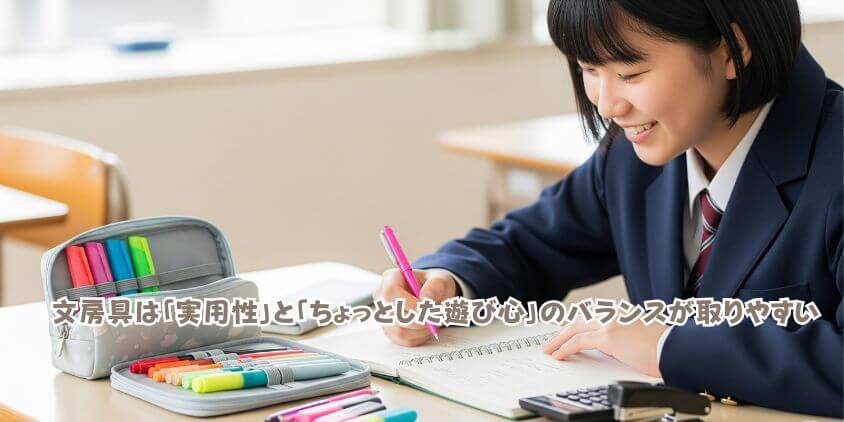 「学校で使える」文房具や学用品