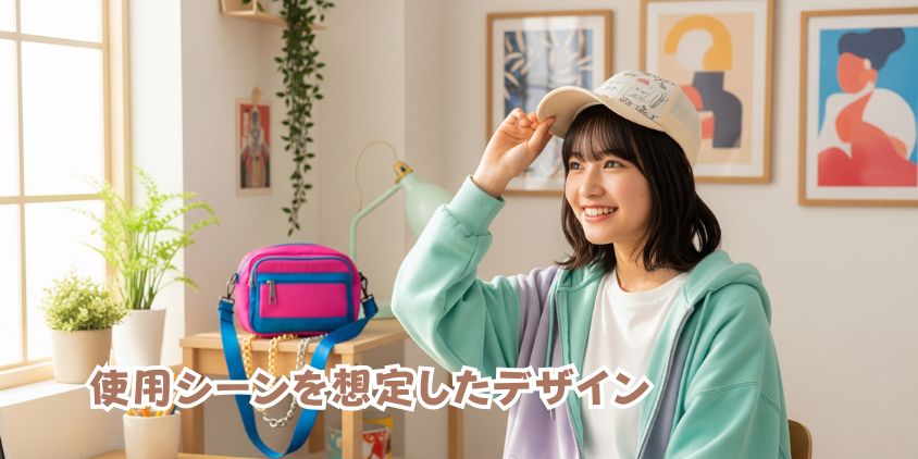 「流行を取り入れた」ファッション小物