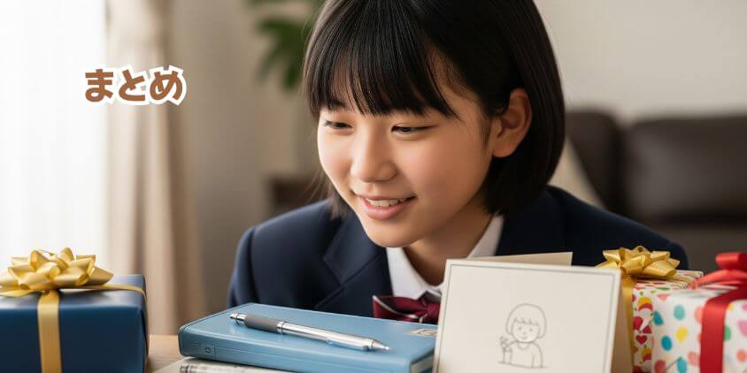 誕生日プレゼントを中学生の選び方と贈り方のまとめ