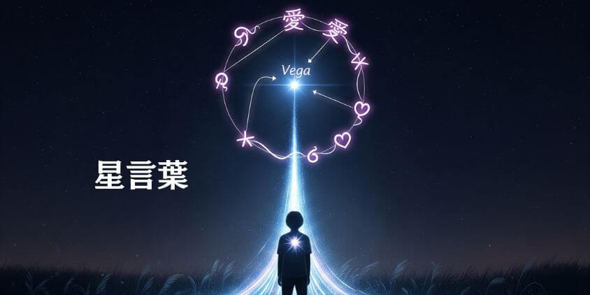 誕生星ベガにまつわる星言葉