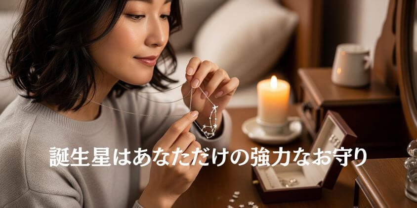 誕生星の活用方法とパーソナルアイテム