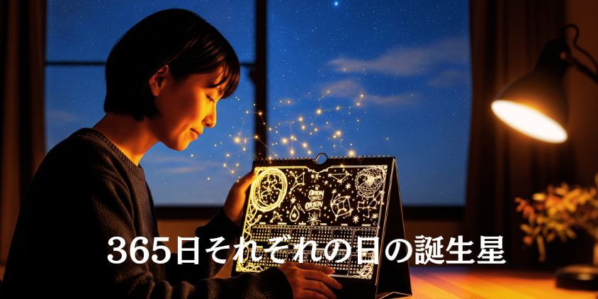 誕生星12ヶ月の一覧と星言葉