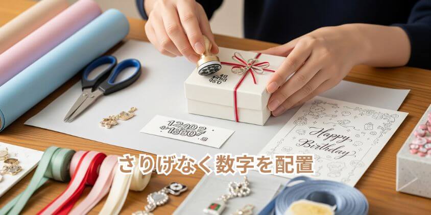 ギフトラッピングとメッセージの工夫ポイント