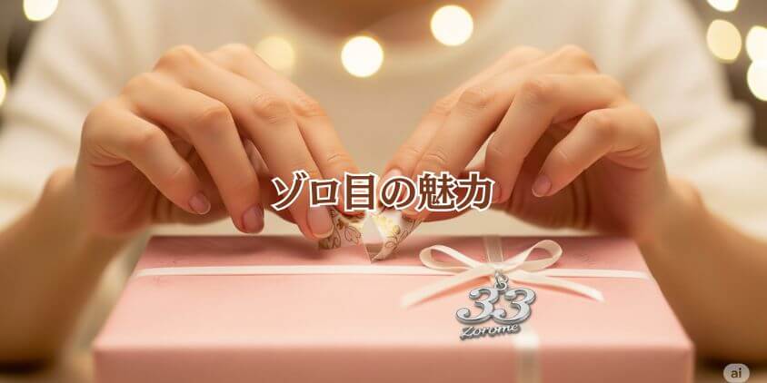 ゾロ目の誕生日プレゼントの魅力と意味