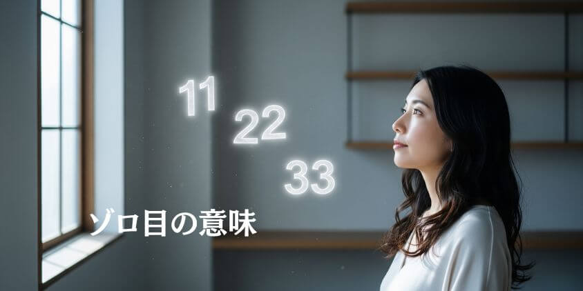 ゾロ目の数字が持つ意味を知ろう