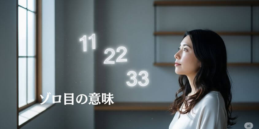 ゾロ目の数字が持つ意味を知ろう