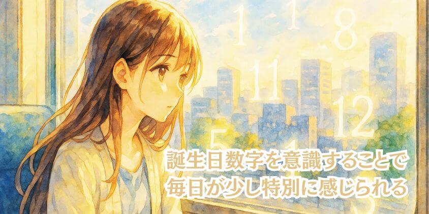 自分の誕生日の数字をよく見る現象の本当の意味