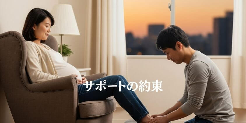 安心感を与えるサポートと協力の約束