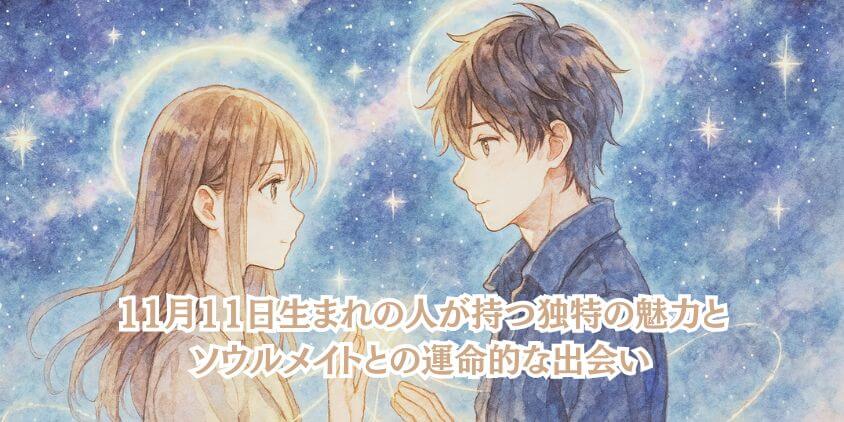 11月11日生まれのソウルメイト